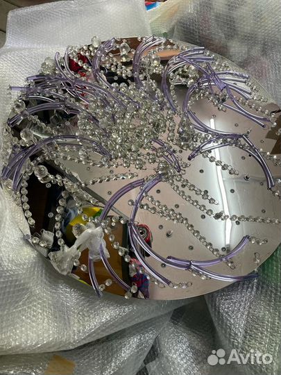 Люстра меняет цвет