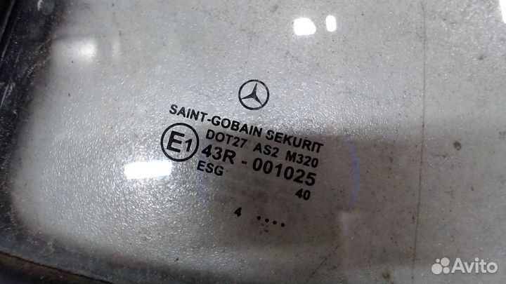 Стекло форточки двери Mercedes Sprinter, 2004