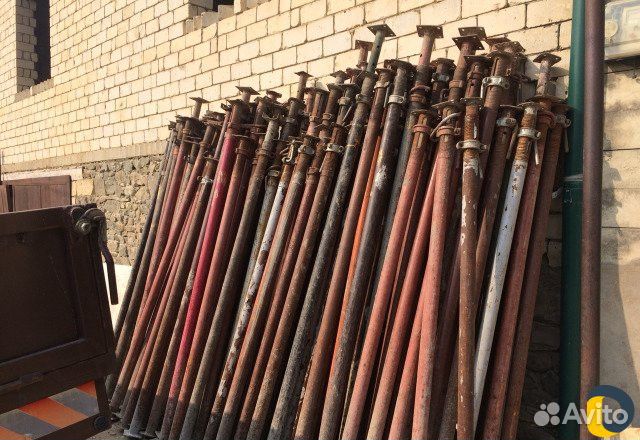 Прокат стоек и зажимов для монолита опалубки