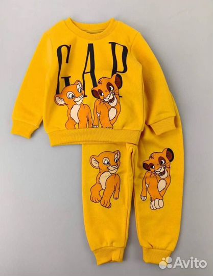 Флисовый костюм gap