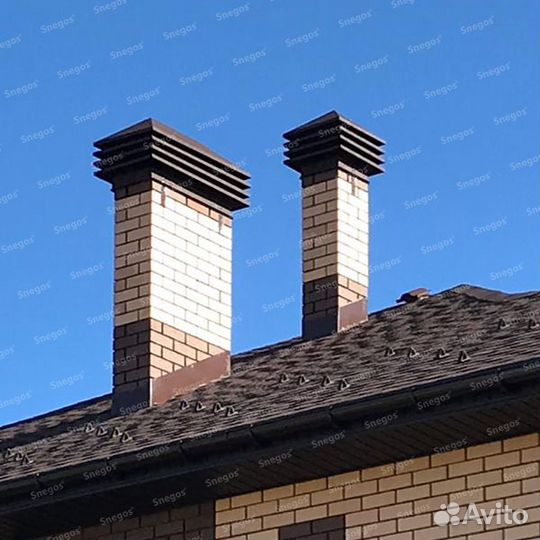 Зонт на трубу Snegos Аэрационный Классик