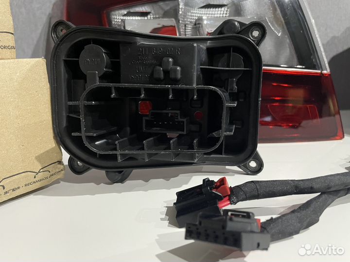 Комплект задних фонарей Skoda Octavia a7 fl