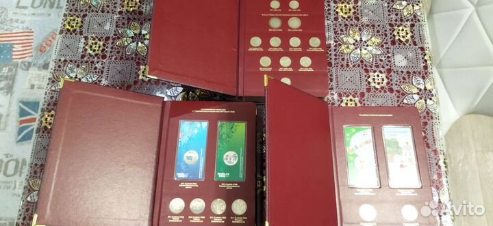 Набор памятных монет России 1999-2023