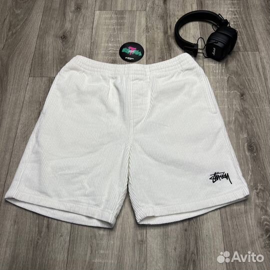 Вельветовые шорты Stussy