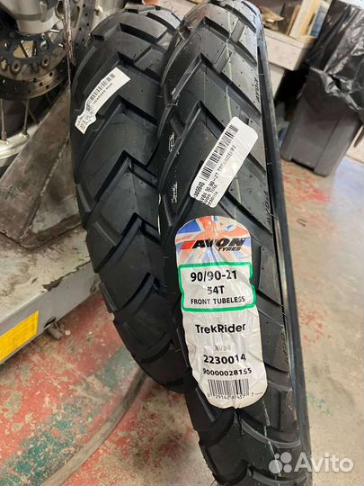 Мотошины эндуро 90 90 21 Avon Trekrider