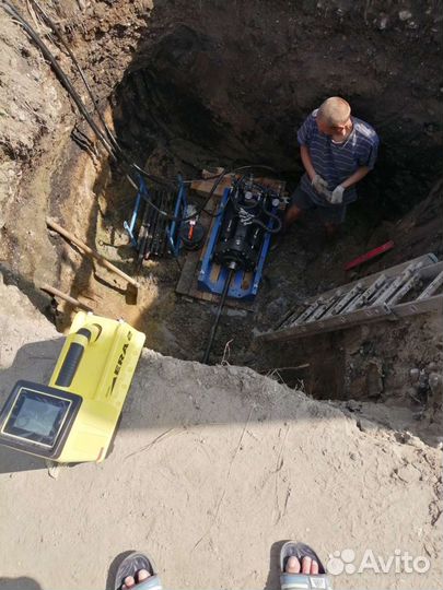 Горизонтальное бурение, гнб, прокол под дорогой