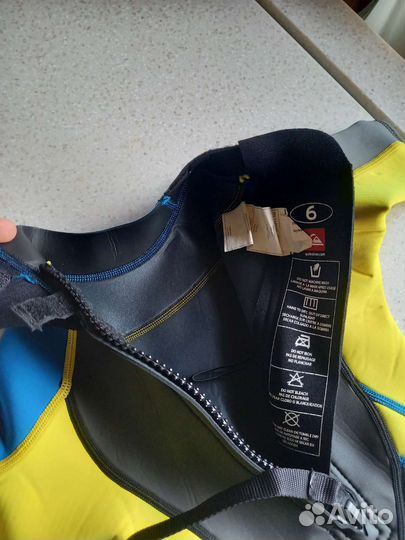 Гидрокостюм quiksilver 6лет