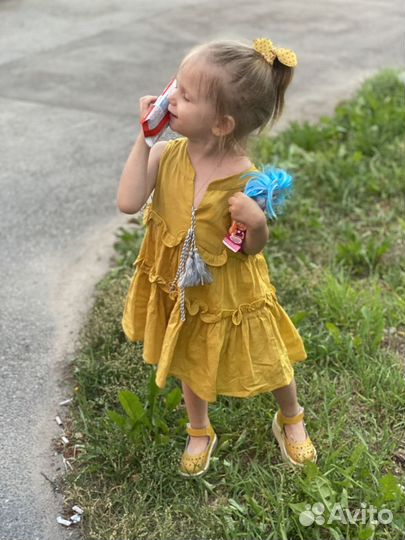 Платье для девочки 86-92