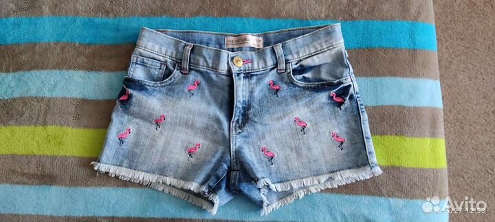 Шорты для девочек 8-12 лет