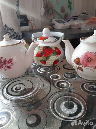 Чашки, чайники