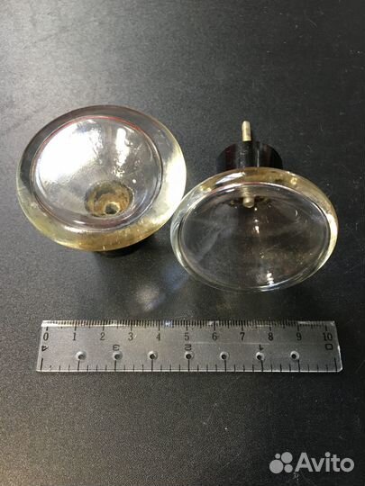 Дверная ручка стекло СССР винтаж