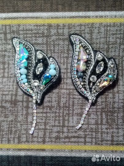 Броши Пёрышки