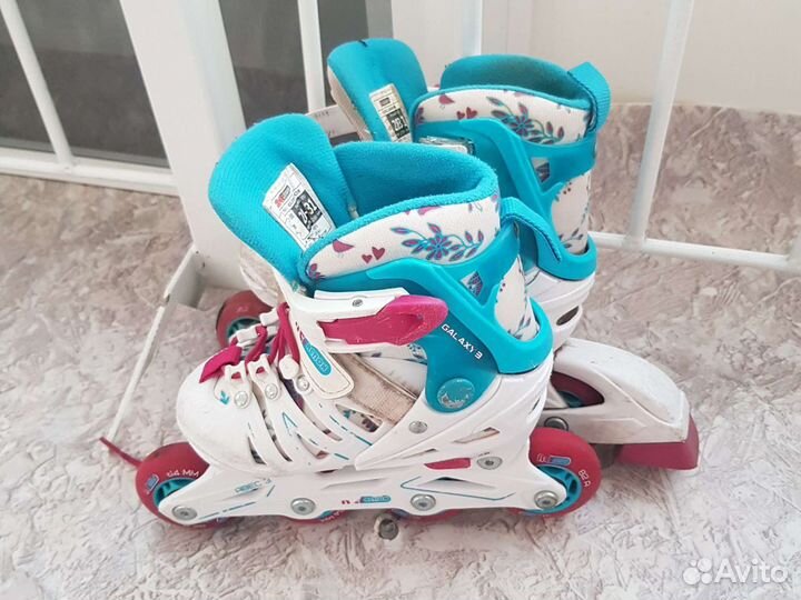 Роликовые коньки детские раздвижные