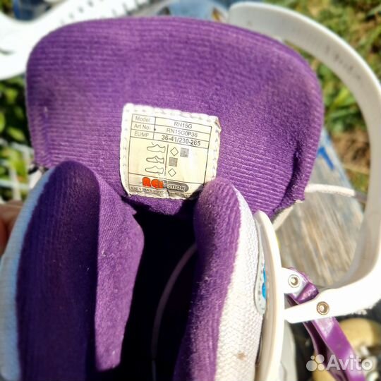 Роликовые коньки reaction, размер 36-41