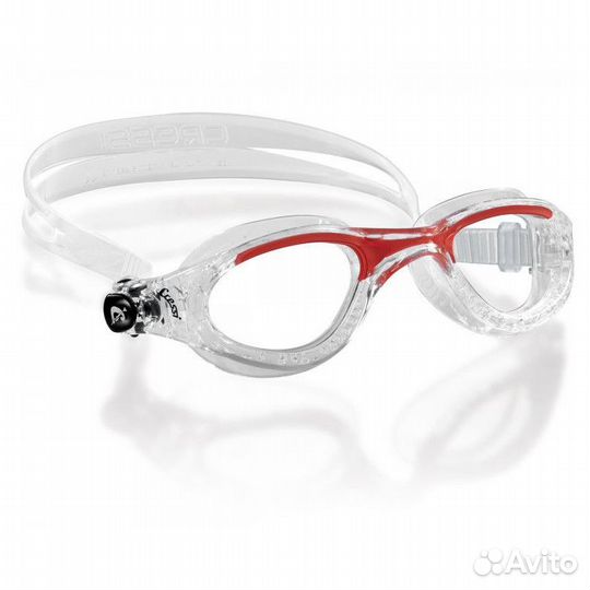 Очки для плавания Flash Red/clear