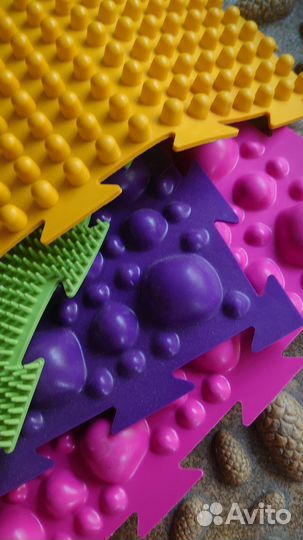 Массажный детский коврик для ног