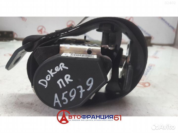 Ремень безопасности, 868849013R renault dokker, 30