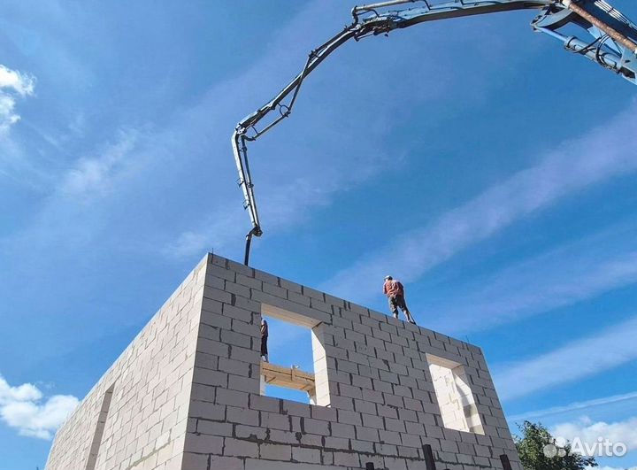 Бетон на гравии