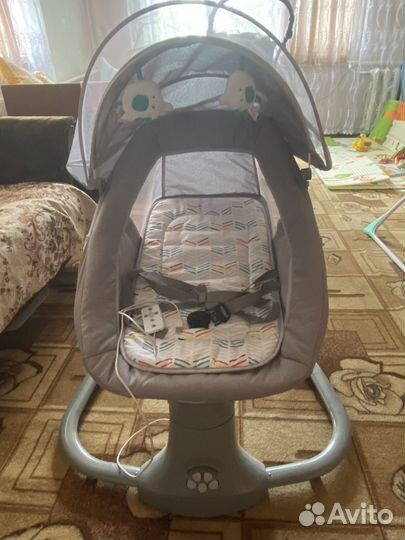 Электрокачели шезлонг