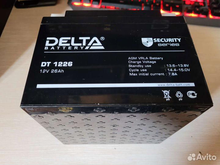 Аккумулятор Delta DT 1226