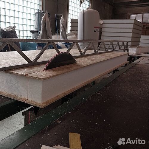 Сип SIP панели OSB. Размер 2500*1250*174 мм