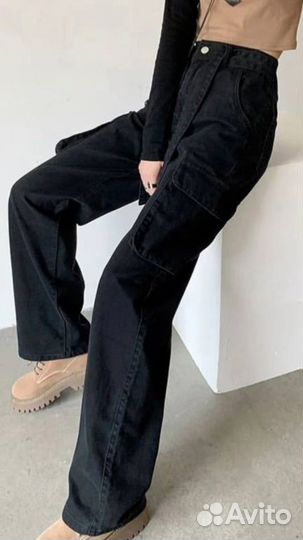 Джинсы карго