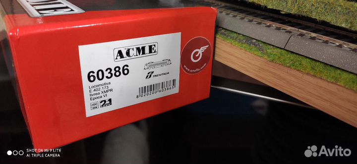 A.C.M.E. E 402B. электровоз новый без пробега