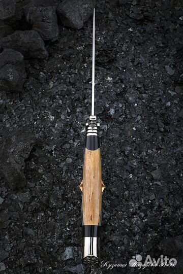 Реплика Финки нескладная нквд S390 мельхиор рукоят