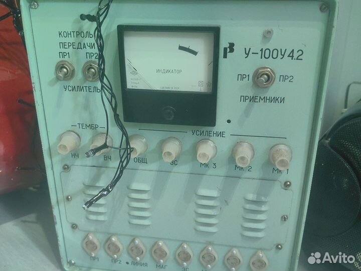 Ламповый усилитель у100у4.2
