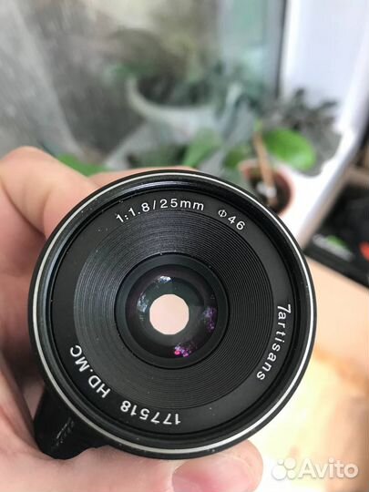 Объектив 7artisans 25mm f1/8 micro 4/3