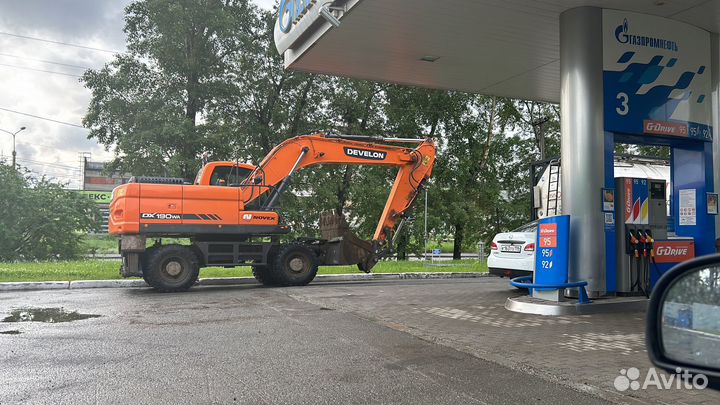 Услуги экскаватора полноповоротного 190