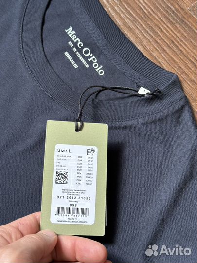 Футболка S M L XL XXL 3XL Marc O'Polo оригинал