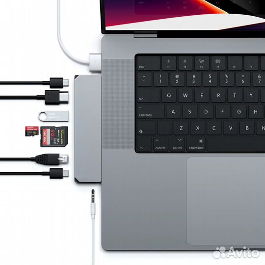 Док-станция Satechi Pro Hub Max для Apple MacBook