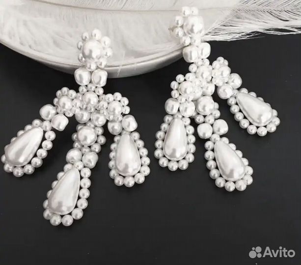 Серьги Simone Rocha LUX