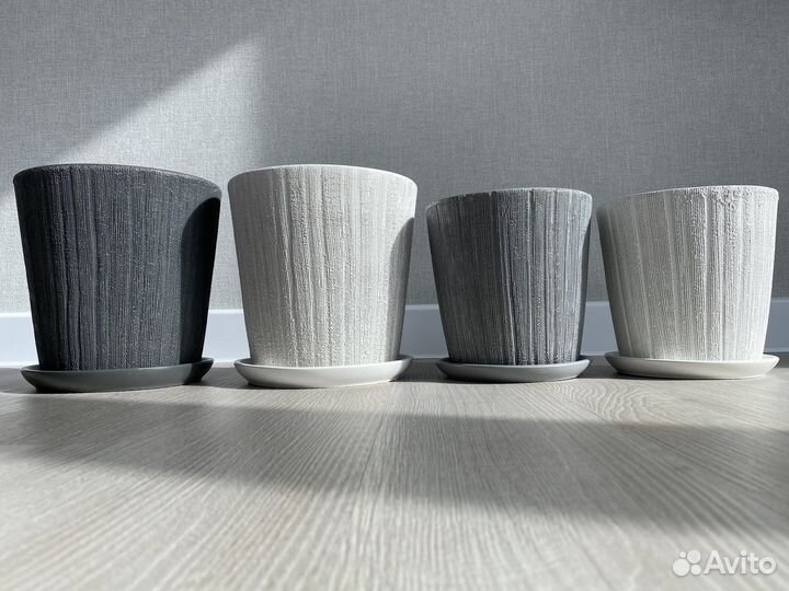 Керамические горшки для цветов