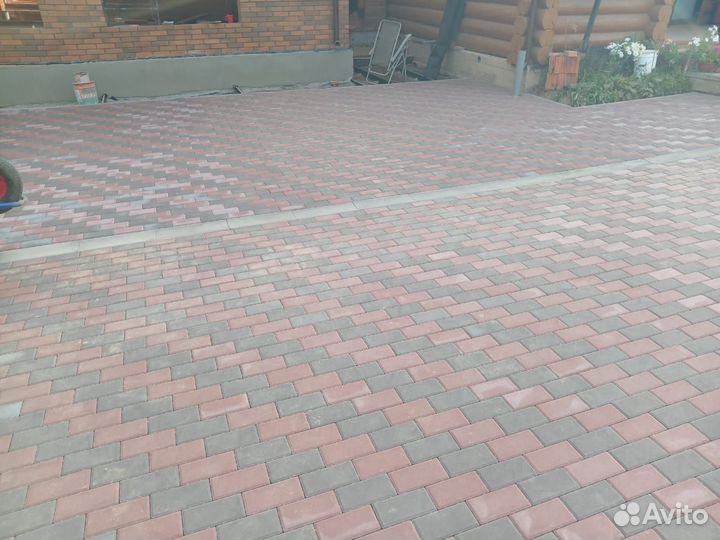 Укладка тротуарной плитки