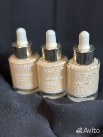 Тональные кремы Clarins, Estee Lauder,MAC,Shiseido