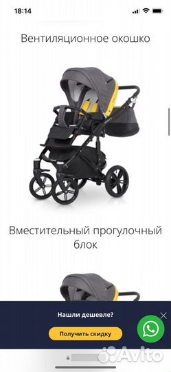 Коляска 2 в 1 Expander Enduro