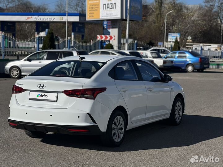 Hyundai Solaris 1.6 AT, 2020, 85 500 км