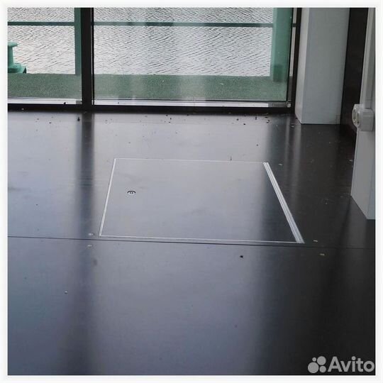 Люки напольные подъёмным механизмом