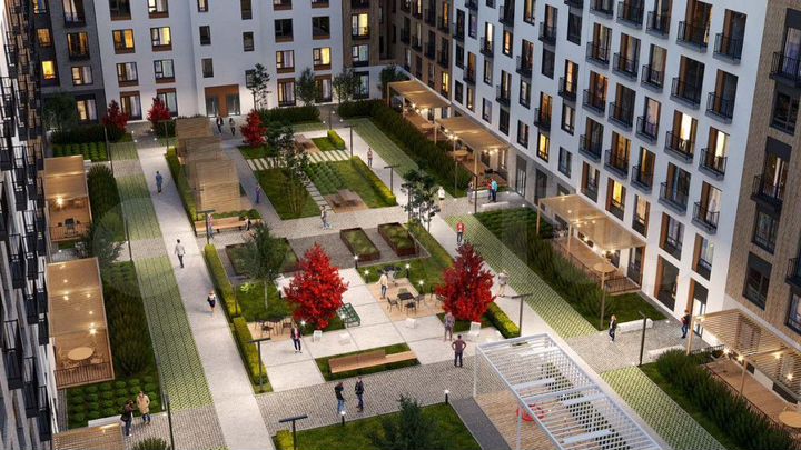 2-к. квартира, 74,8 м², 4/6 эт.