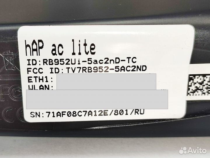 Mikrotik hAP ac lite TC