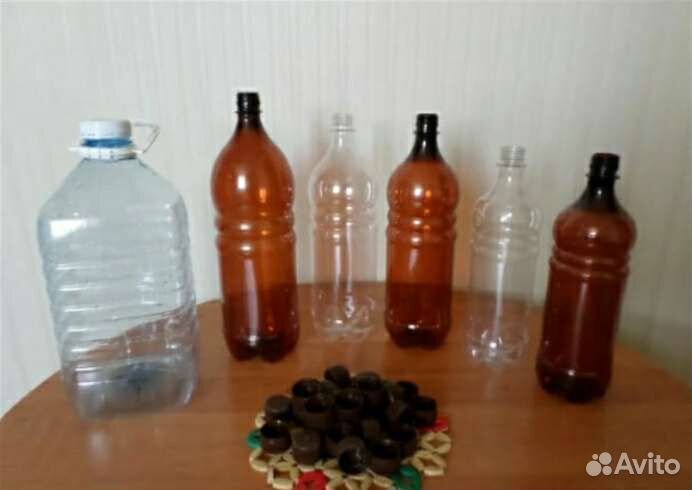 Пэт бутылка 0.5литр 1литр 1.5литр 2 и 5 литров