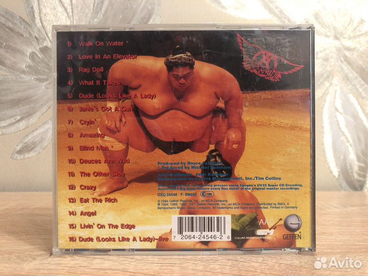 CD Aerosmith – Big Ones