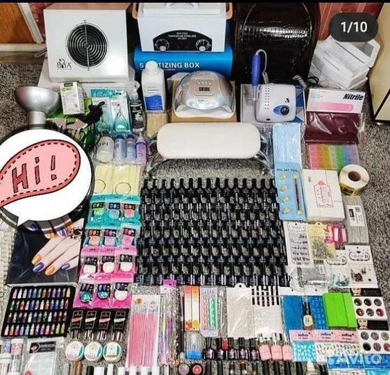 Маникюрный набор с аппаратом strong