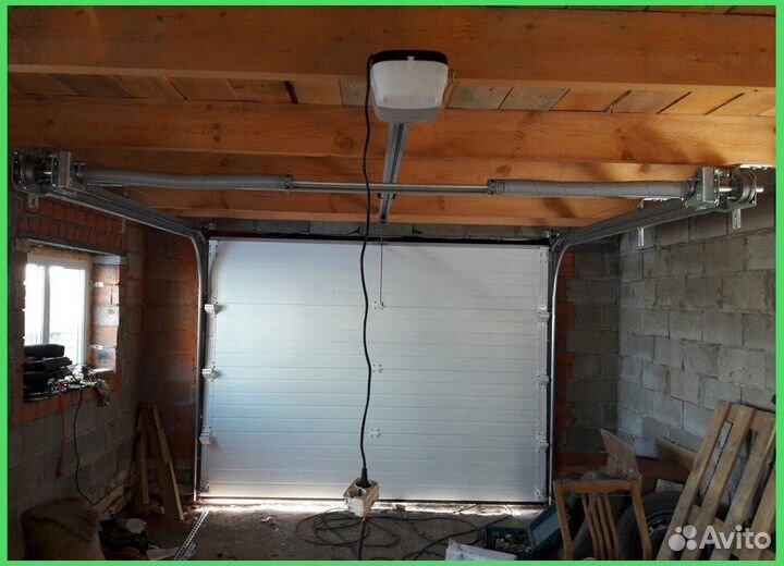 Автоматические гаражные секционные ворота