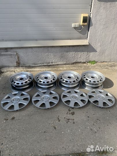 Колесные диски R15 штампованные (комплект)