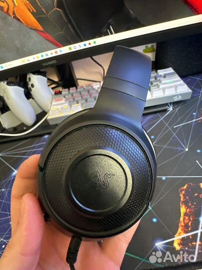 Наушники Razer Kraken X Lite, 3.5 мм с микрофоном