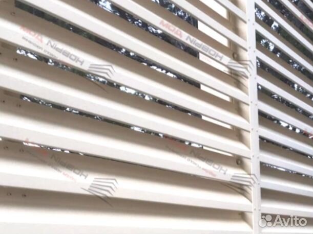 Забор-жалюзи