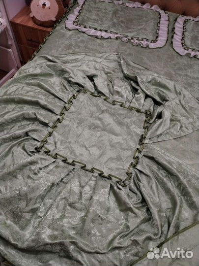 Покрывало на 2 х спальную кровать бу